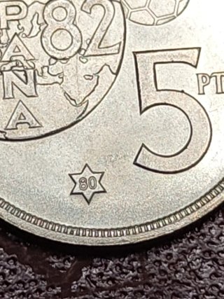 Moneda 5 Pesetas Juan Carlos I 1980