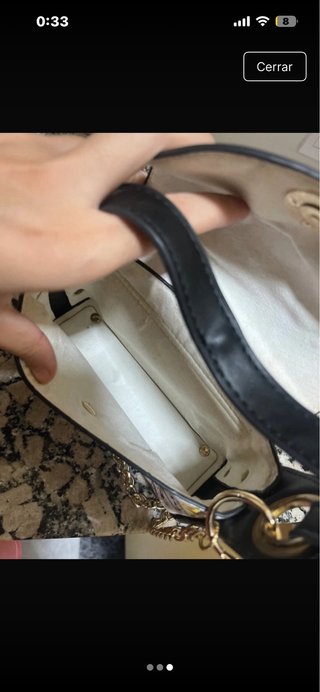 Bolso estampado floral con Mariposa