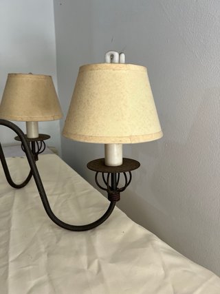 Lámpara Candelabro Vintage
