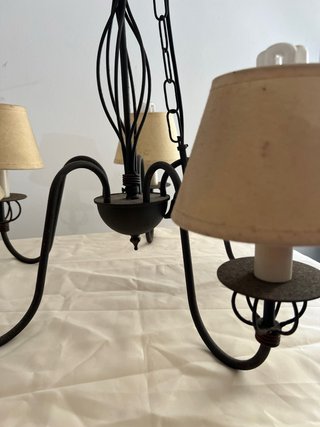 Lámpara Candelabro Vintage