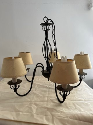 Lámpara Candelabro Vintage