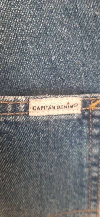 Mono/Peto vaquero Capitán Denim azul