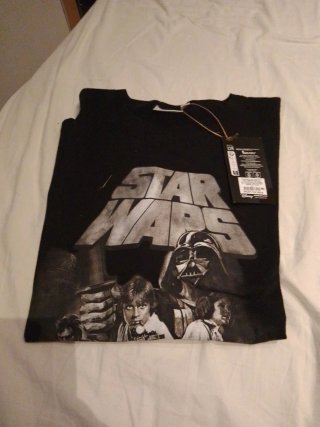 Camiseta Star Wars Negra