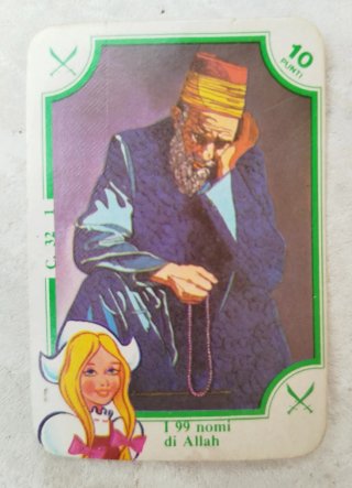 Figurina Mira Lanza Favoloso Islam 10 Punti