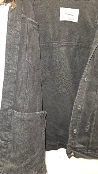 Tejana Stradivarius Negra Talla M