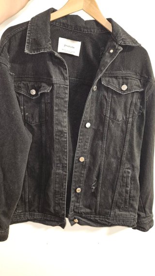 Tejana Stradivarius Negra Talla M