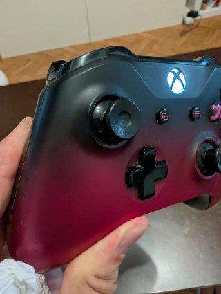 Mando Xbox One Rosa y Negro