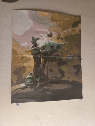 Cuadro pintado a mano