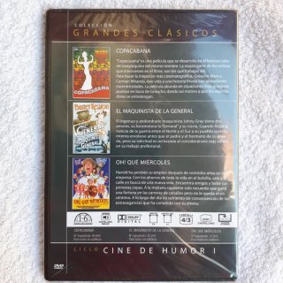DVD Grandes Clásicos Cine Humor 3x1