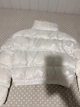 Chaqueta acolchada blanca