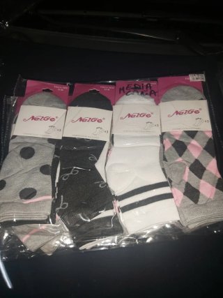 Calcetines invisibles PESAIL talla 35-40 (12 pares