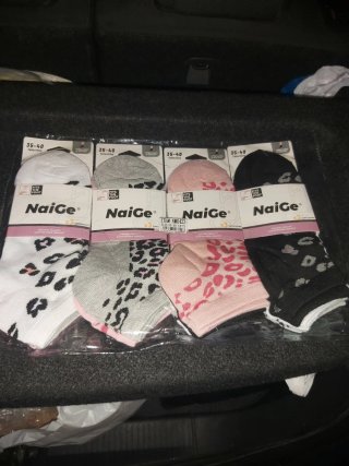 Calcetines invisibles PESAIL talla 35-40 (12 pares