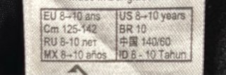 Pantalón esquí impermeable niños 8-10 años