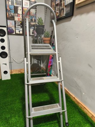 Escalera y tabla de planchar 2 en 1