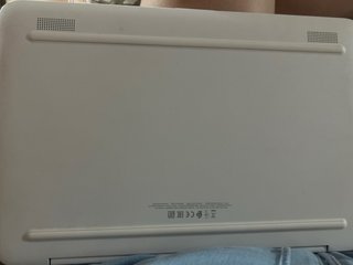 Ordenador HP blanco casi nuevo