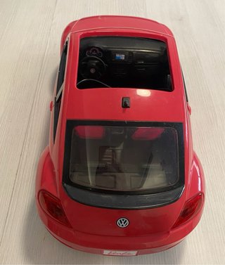 Coche Barbie Volkswagen Escarabajo Rojo