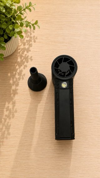 Soplador Electrónico Portátil Negro