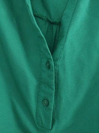 Camiseta verde verano mujer