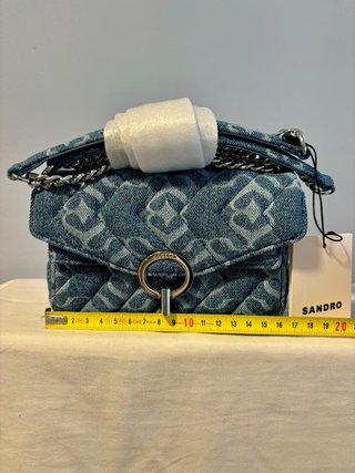 Bolso Yza Denim Sandro