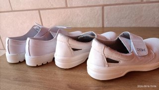 Zapatos Sanitarios Blancos Talla 39