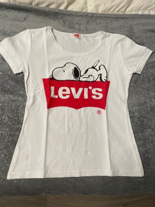 Camiseta Levi's Snoopy Talla S Mujer