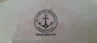 Juego de café La Cartuja rosa