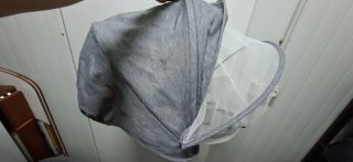 Hamaca para bebé gris