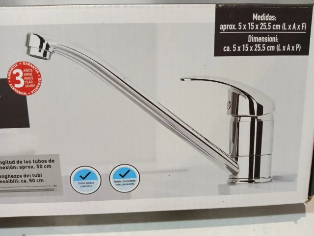 Grifo Monomando Cocina Livarno Home