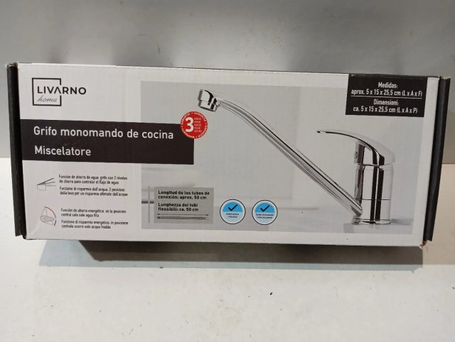 Grifo Monomando Cocina Livarno Home