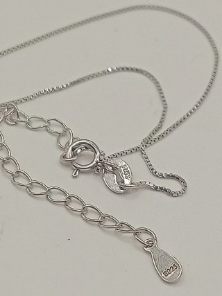 Collana ciondolo profilo viso donna argento s925