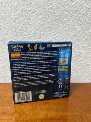 Pokémon Zafiro GBA PAL ESP + Caja | Coleccionista