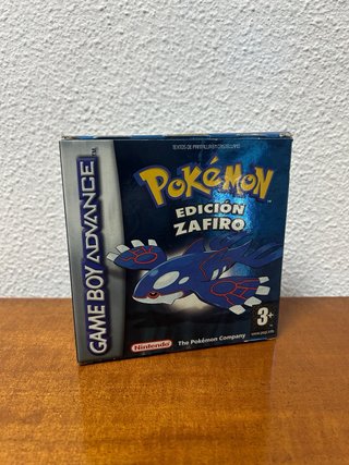 Pokémon Zafiro GBA PAL ESP + Caja | Coleccionista
