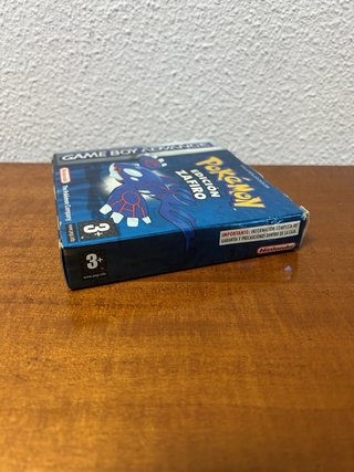 Pokémon Zafiro GBA PAL ESP + Caja | Coleccionista