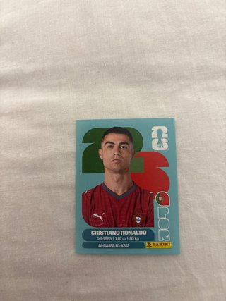 Cromo Cristiano Ronaldo Portugal Mundial FIFA