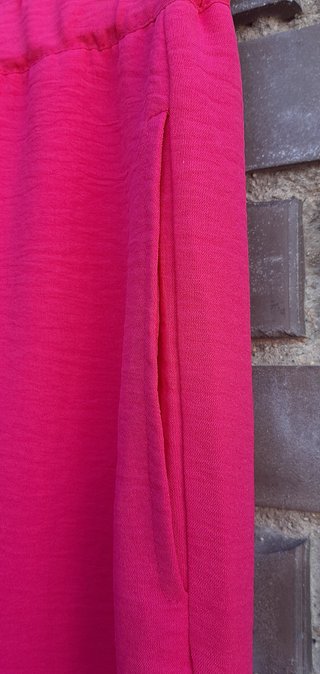 Conjunto camisa y pantalón rosa