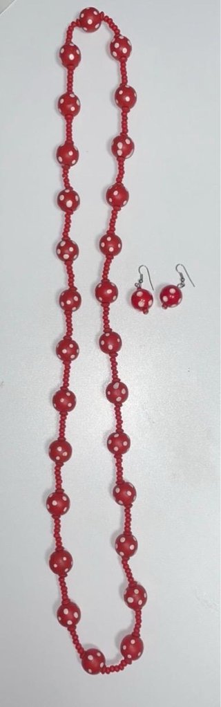 Conjunto Flamenca: Pendientes y Collar