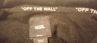 Sudadera Vans Negra Logo Circular