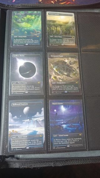 Tierras MTG Shockland Trioma Saga de Urza