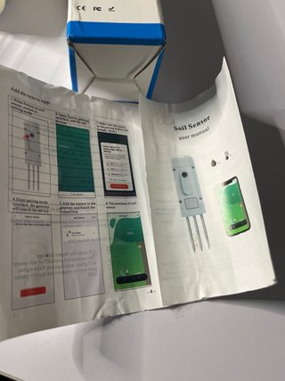 Lote 2x Sensores Suelo Tuya Zigbee 3.0 (Humedad/Te