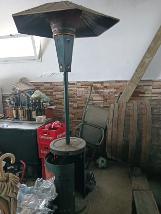 Estufa exterior para reformar