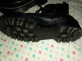 39 Botas negras de plataforma