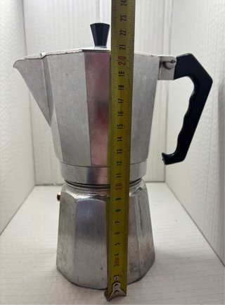 Cafetera Moka Aluminio Made in Italy