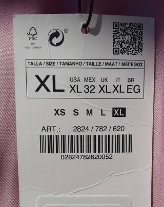 Pantalón ancho Zara rosa