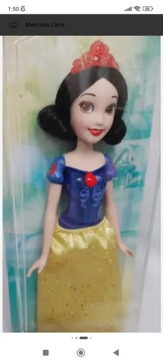 Muñeca Disney Princess Blancanieves Royal Shimmer