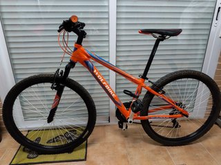 Bicicleta Wolfbike 26'' Talla XS Naranja