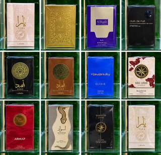 Perfumes de Dubái Armaf, Lattafa, Maison