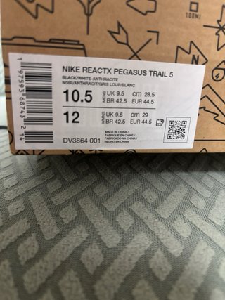 Nike Reactx Pegasus Trail 5