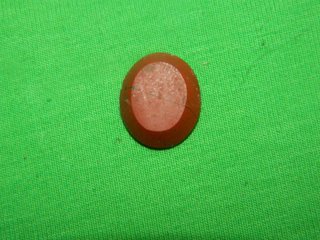 entalle de época Ibero Romana piedra roja Diosa