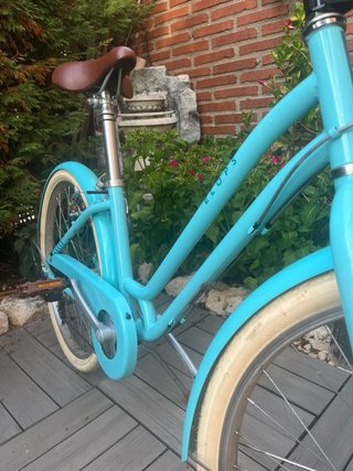 Bicicleta Paseo Infantil Turquesa
