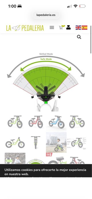 Bicicleta sin pedales Berg Biky City 2.5-5 años